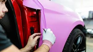 Pink Car Wrap